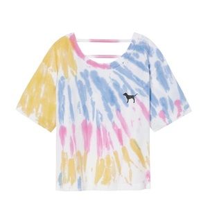 Tie Dye Victoria Secret T- shirt